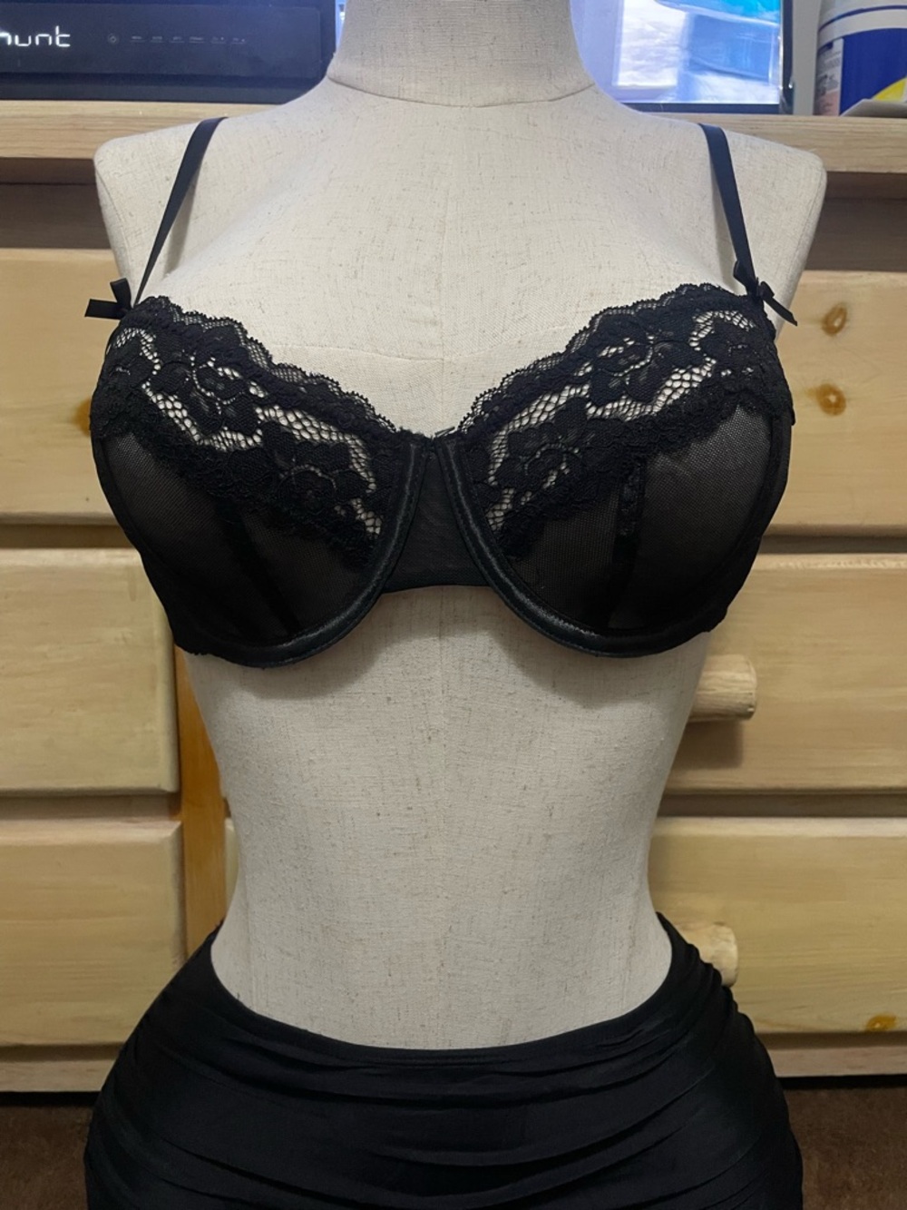 Avidlove Black Lace Underwire Bra - Women's Intimates Size Large